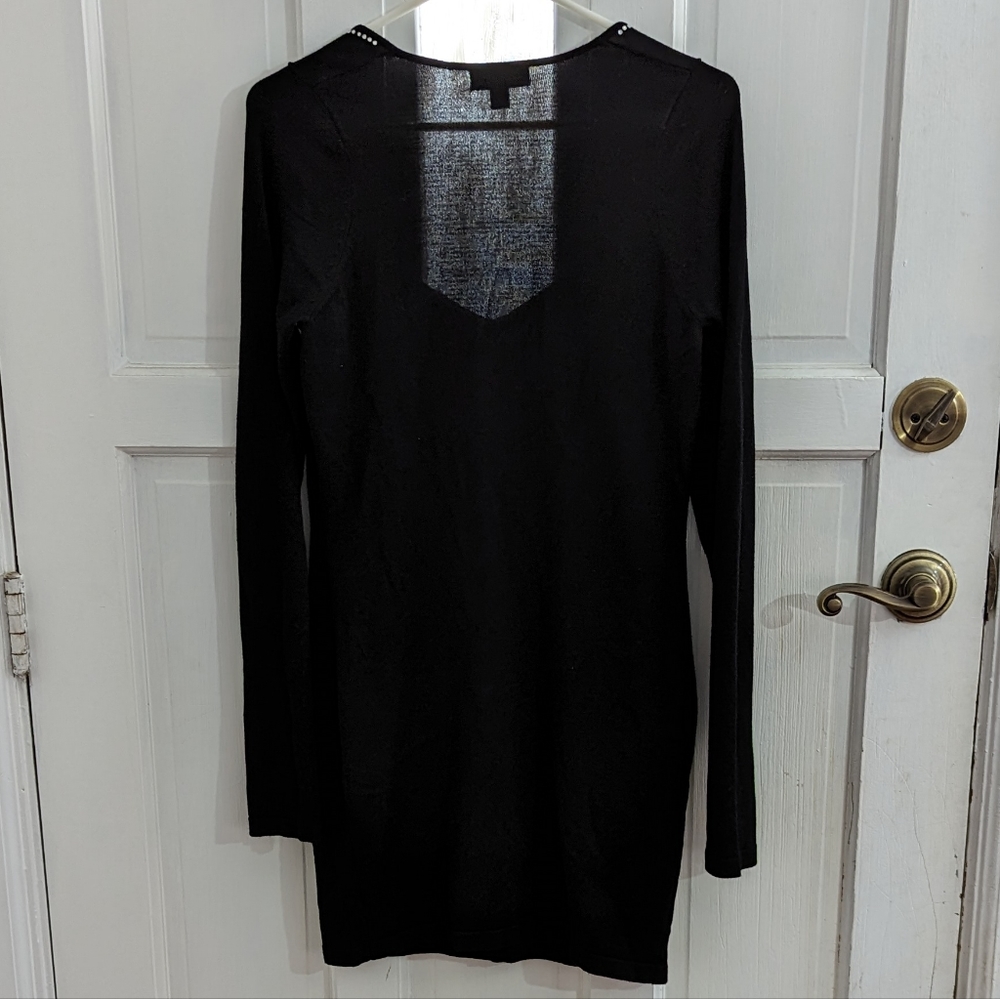 Say What Rhinestone Figure Outline Dress - Picture 2 of 4